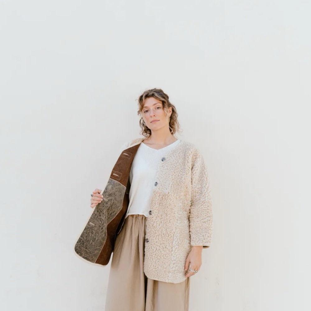 Milena Silvana Moon Coat in Tonal